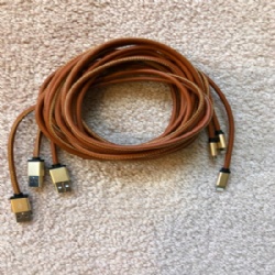 Leather MFI Cable